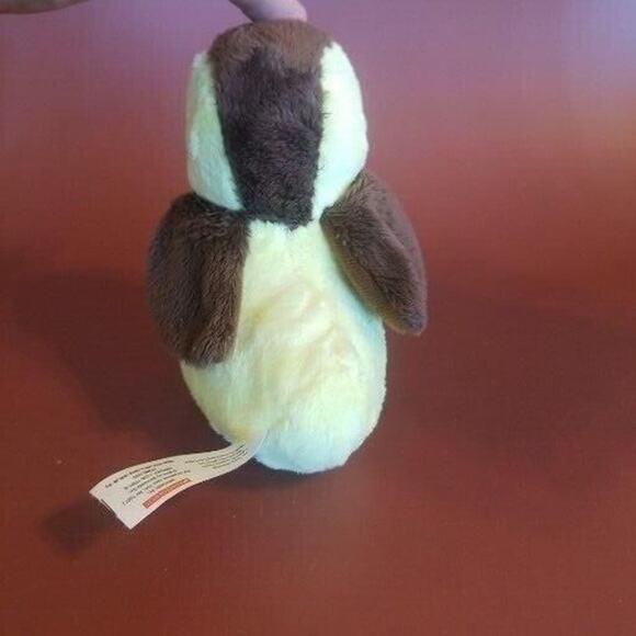 Duck Plush Stuffed Animal 6” Scholastic Inc Yellow with Orange Feet Brown Wings - Picture 4 of 11